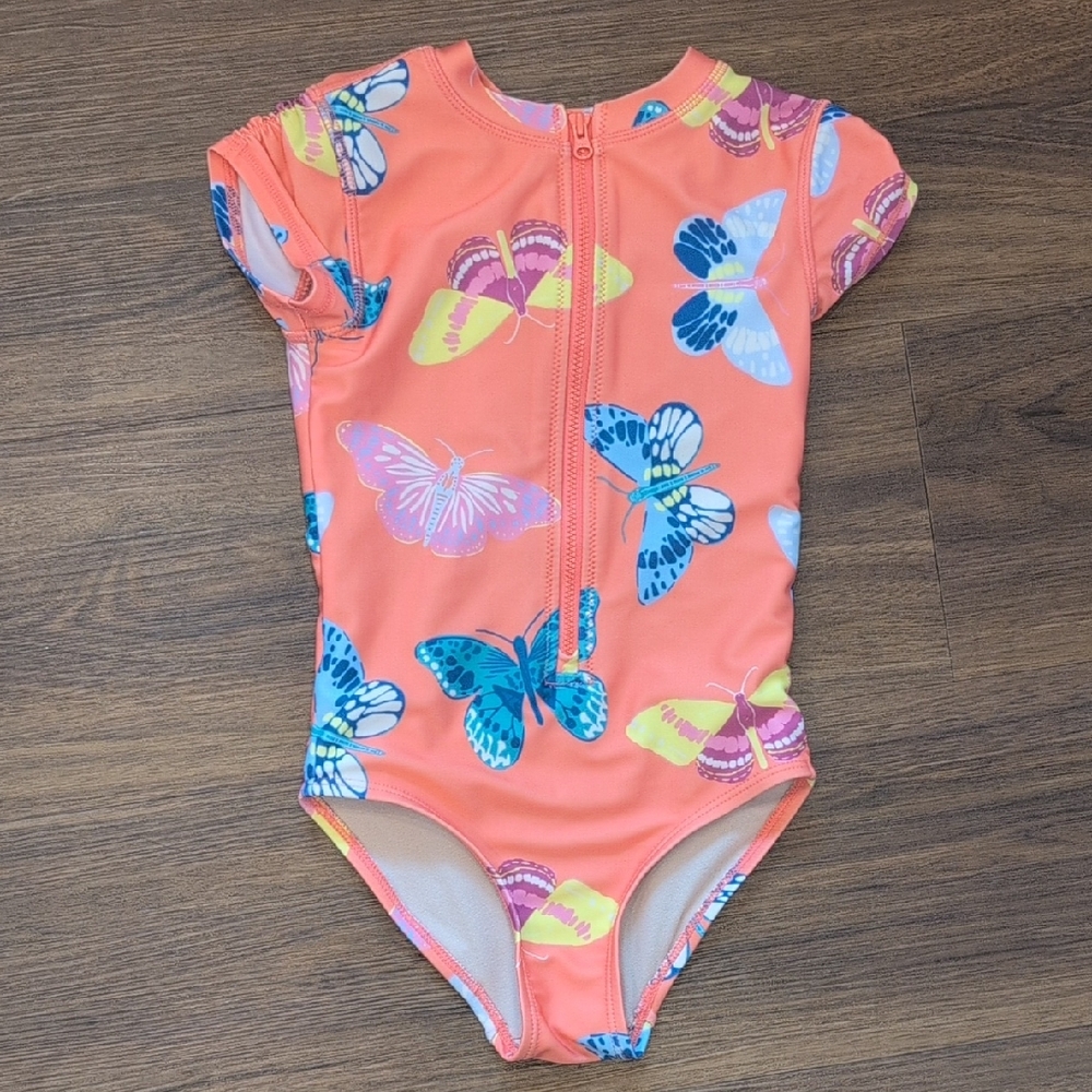 Girls butterfly swimsuit